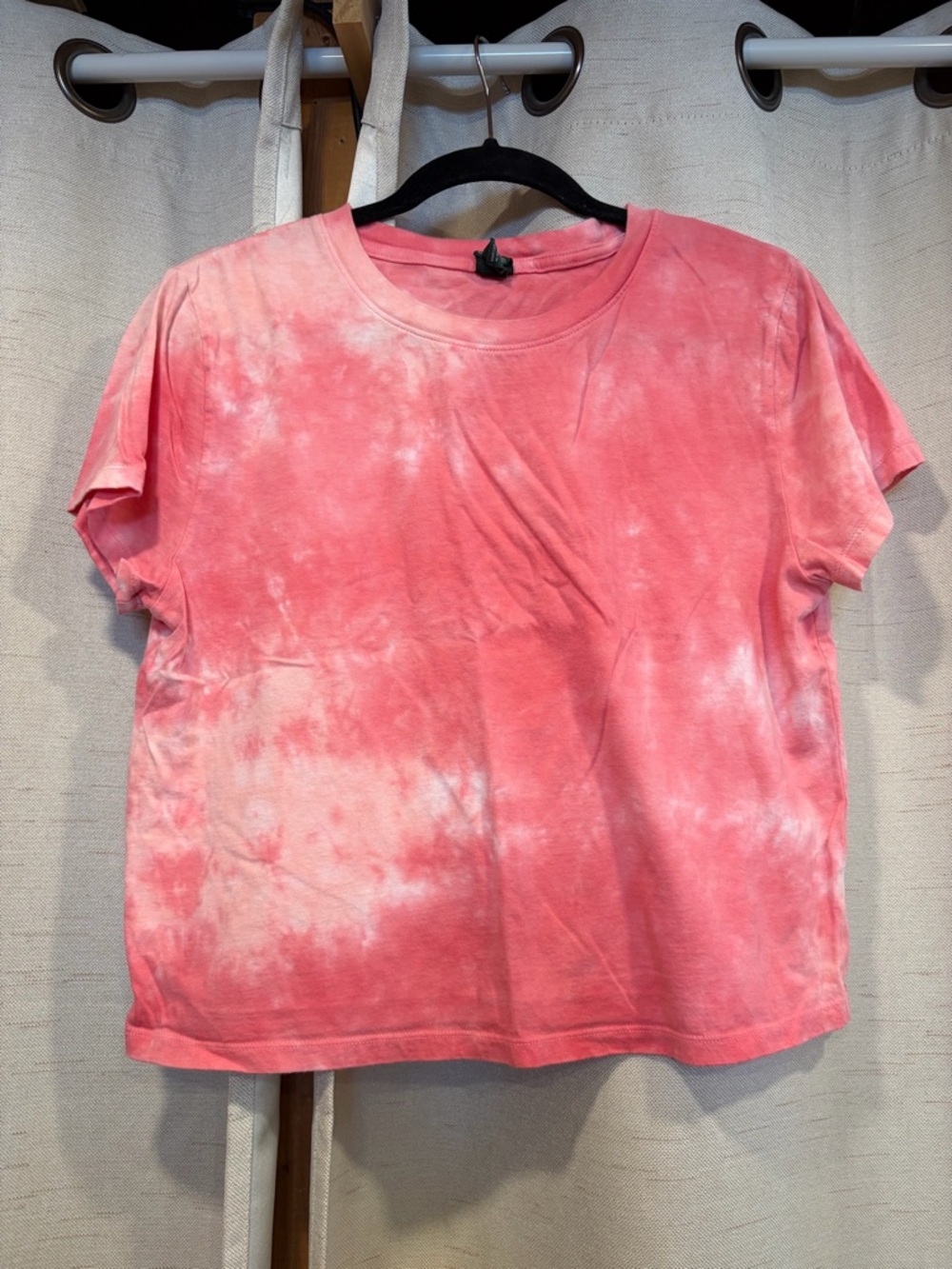 Wild Fable Tie-Dye Short Sleeve Cropped Tee